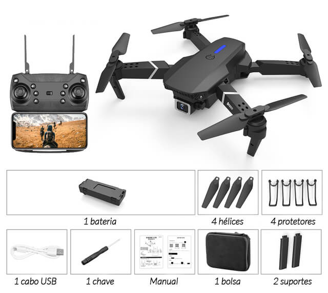 kit drone hd 4k